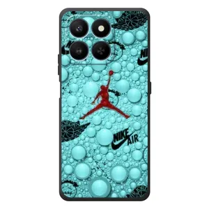Силиконовый Чехол Nike Air Jordan на Хуавей Хонор 400 Смарт (Джордан Найк)