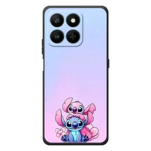 Чохол з малюнком Стіч для Huawei Honor 400 Smart (Ейнджел і Стіч)