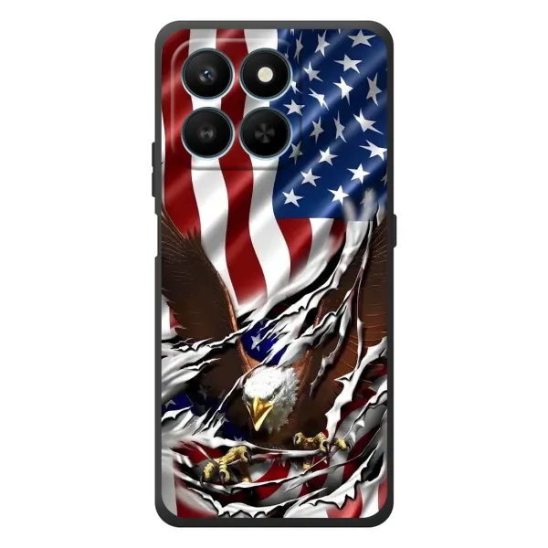 Чехол с рисунком «Флаг USA» для Huawei Honor 400 Smart Чехол с рисунком «Флаг USA» для Huawei Honor 400 Smart