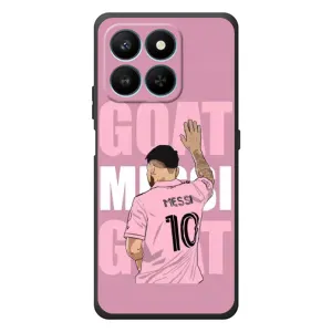 Чехлы Лео Месси в Майами на Huawei Honor 400 Smart (GOAT MESSI)