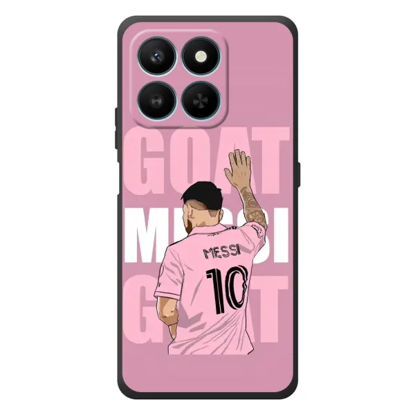 Чехол с рисунком «GOAT MESSI» для Huawei Honor 400 Smart Чехол с рисунком «GOAT MESSI» для Huawei Honor 400 Smart