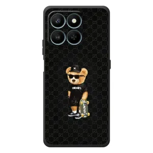 Чехлы Мишка Тедди для Хуавей Хонор 400 Смарт (GUCCI Teddy)
