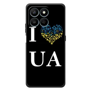 Силиконовый Чехол на Huawei Honor 400 Smart (Я-Украина) (I Love UA)