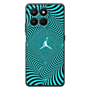 Силиконовый Чехол Nike Air Jordan на Хуавей Хонор 400 Смарт (Jordan)