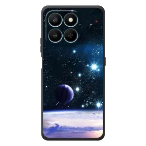 Чехол (ТПУ) с планетами на Huawei Honor 400 Smart (Космический вид)