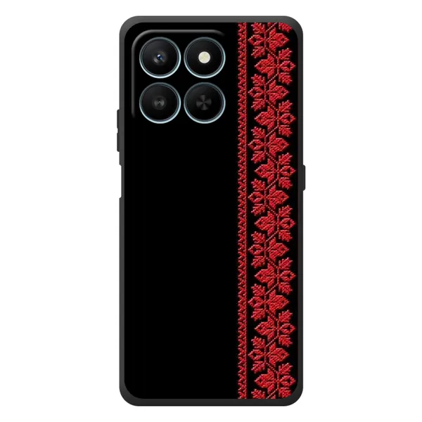 Чехол с рисунком «Красная Вышиванка» для Huawei Honor 400 Smart Чехол с рисунком «Красная Вышиванка» для Huawei Honor 400 Smart