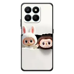 Чохол з принтом Лабубу для Huawei Honor 400 Smart (Фігурки Labubu)