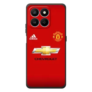 Силиконовые Чехлы принт Футбол на Huawei Honor 400 Smart (Man United)