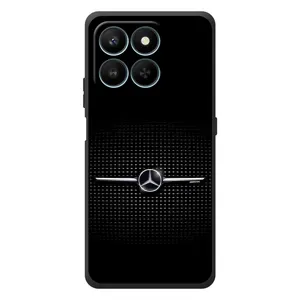 Силиконовый бампер с картинкой машины на Huawei Honor 400 Smart (Mercedes)