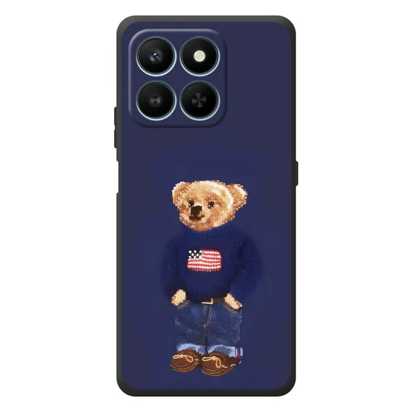 Чехол с рисунком «Мишка USA» для Huawei Honor 400 Smart
