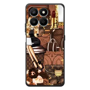 Чехол Стиль Louis Vuitton на Huawei Honor 400 Smart (Мода Луи Виттон)