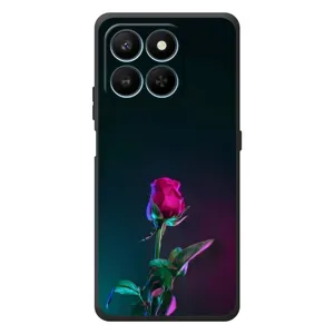 Чохли з принтом Троянд для Huawei Honor 400 Smart (Нічна троянда)