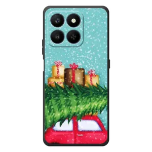 Чехол Новогодняя Елка на Huawei Honor 400 Smart (Новогодние подарки)