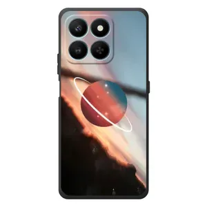 Чехол (ТПУ) с планетами на Huawei Honor 400 Smart (Сатурн)