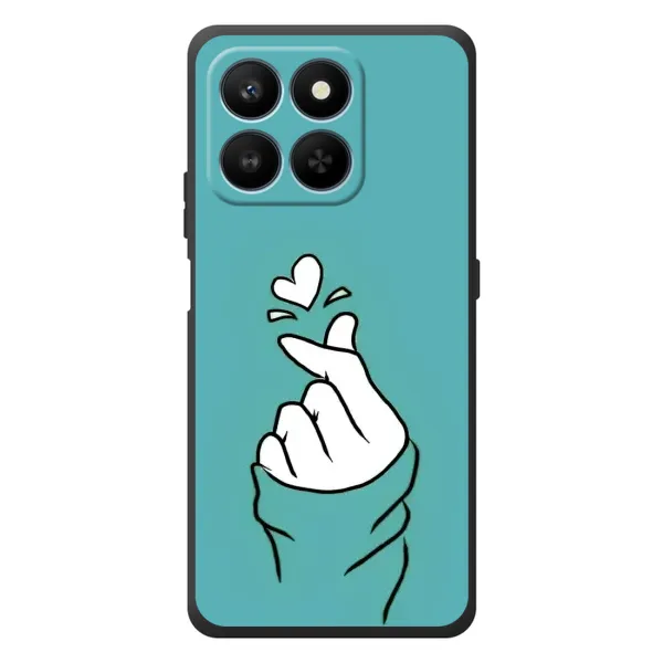 Чехол с рисунком «Сердечко на бирюзовом» для Huawei Honor 400 Smart Чехол с рисунком «Сердечко на бирюзовом» для Huawei Honor 400 Smart