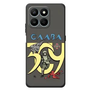 Чохли з принтом (Воїни ЗСУ) для Huawei Honor 400 Smart (Слава ЗСУ)