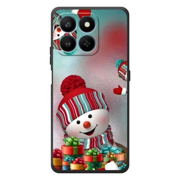 Чехол с рисунком «Снеговик в шапке» для Huawei Honor 400 Smart Чехол с рисунком «Снеговик в шапке» для Huawei Honor 400 Smart
