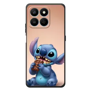 Чохол з малюнком Стіч для Huawei Honor 400 Smart (Стіч з шоколадом)