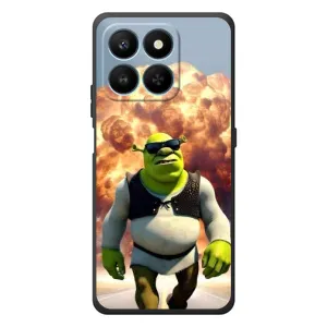 Друкований чохол з принтом Шрек для Huawei Honor 400 Smart (Епічний вибух Шрек)