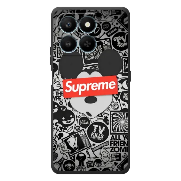 Чехол с рисунком «Supreme Маус» для Huawei Honor 400 Smart Чехол с рисунком «Supreme Маус» для Huawei Honor 400 Smart