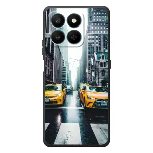 Силиконовый бампер (Работники) на Huawei Honor 400 Smart (Такси)
