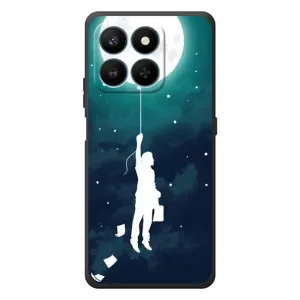 Чехол (ТПУ) с планетами на Huawei Honor 400 Smart (To The moon)