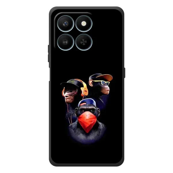 Чехол с рисунком «Три обезьяны» для Huawei Honor 400 Smart Чехол с рисунком «Три обезьяны» для Huawei Honor 400 Smart