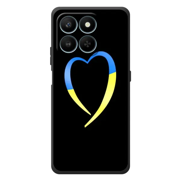 Чехол с рисунком «Украинское сердце» для Huawei Honor 400 Smart Чехол с рисунком «Украинское сердце» для Huawei Honor 400 Smart