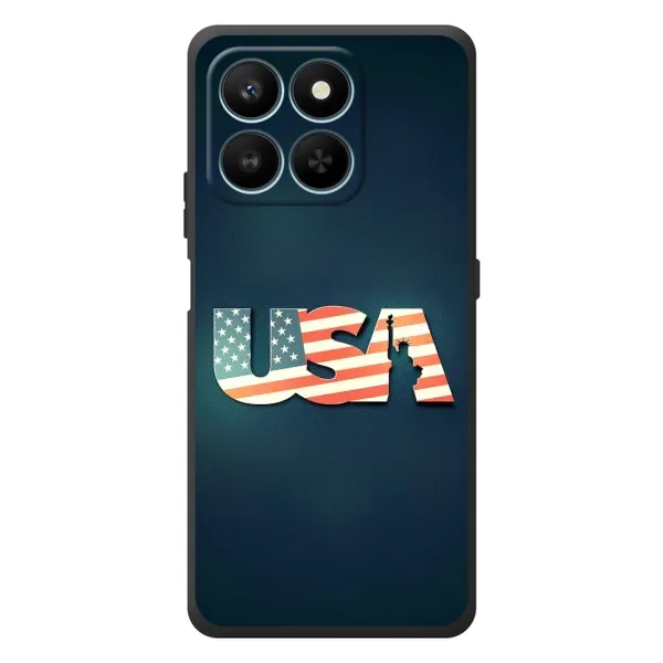 Чехол с рисунком «USA» для Huawei Honor 400 Smart Чехол с рисунком «USA» для Huawei Honor 400 Smart