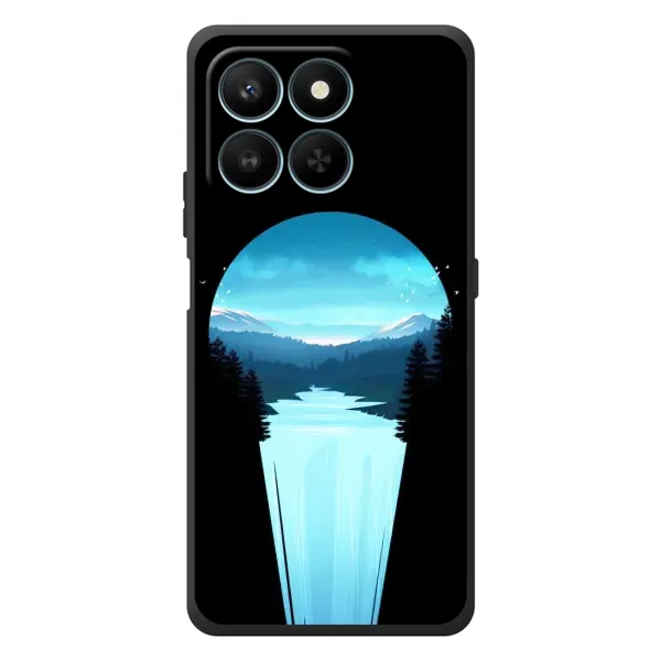 Чехол с рисунком «Синий Водопад» для Huawei Honor 400 Smart Чехол с рисунком «Синий Водопад» для Huawei Honor 400 Smart