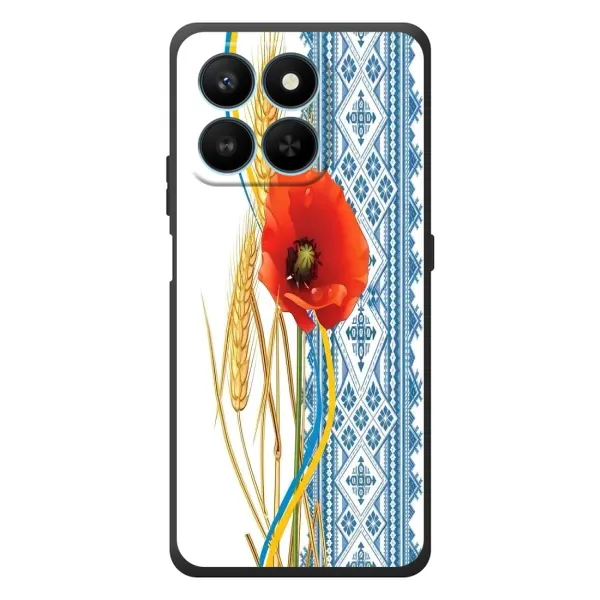 Чехол с рисунком «Вышиванка с цветком» для Huawei Honor 400 Smart Чехол с рисунком «Вышиванка с цветком» для Huawei Honor 400 Smart