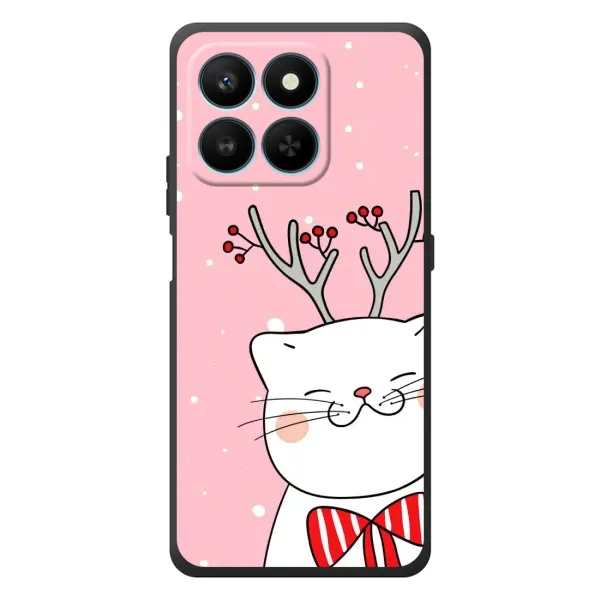 Чехол с рисунком «Зимний кот» для Huawei Honor 400 Smart Чехол с рисунком «Зимний кот» для Huawei Honor 400 Smart