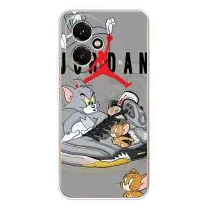Силіконовый Чохол Nike Air Jordan на Модель телефона "Huawei Honor 400" українськими буквами та цифрами буде виглядати так: **Хуавей Гонор 400**. (Air Jordan)