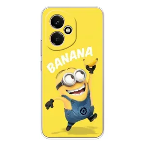 Мультяшный принт на Чехол для Huawei Honor 400 можно записать русскими буквами и цифрами как: Хуавей Онор 400. (Banana)