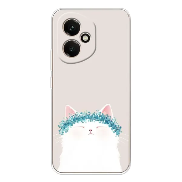 Чехол с рисунком «Белый котик» для Huawei Honor 400 Чехол с рисунком «Белый котик» для Huawei Honor 400