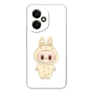 Чохол з принтом Лабубу для Huawei Honor 400 (Бежевий Лабубу)