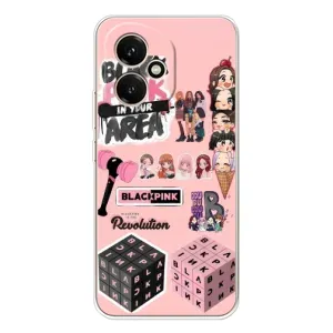Чехлы с картинкой для Huawei Honor 400 (BLACK PINK коллаж)