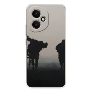 Чехлы на военную тематику для Huawei Honor 400 (Бой солдат)