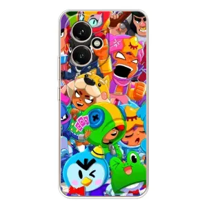 Силиконовый Чехол на Huawei Honor 400 с картинкой Brawl Stars (Brawl-Stars)