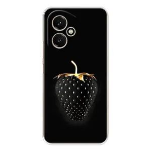 Чехол с изображением вкусной еды для Huawei Honor 400 (Чёрная клубника)