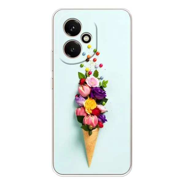 Чехол с рисунком «Цветок-мороженное» для Huawei Honor 400 Чехол с рисунком «Цветок-мороженное» для Huawei Honor 400