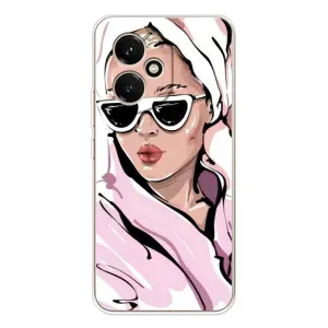 Чехол с картинкой Модные Девчонки Huawei Honor 400 (Девушка в халате)