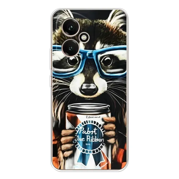 Чехол с рисунком «Енот в очках» для Huawei Honor 400 Чехол с рисунком «Енот в очках» для Huawei Honor 400