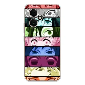 Силіконові чохлі з очіма Anime для Модель телефона "Huawei Honor 400" українськими буквами та цифрами буде виглядати так: **Хуавей Гонор 400**. (Очі Хашира)