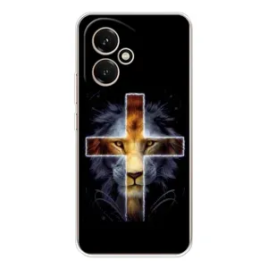 Чехлы для Huawei Honor 400 можно записать русскими буквами и цифрами как: Хуавей Онор 400. (Крест Иисуса) (Иисус Лев)
