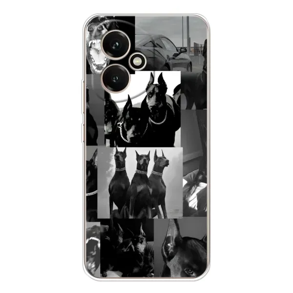 Чехол с рисунком «Коллаж Доберман» для Huawei Honor 400 Чехол с рисунком «Коллаж Доберман» для Huawei Honor 400