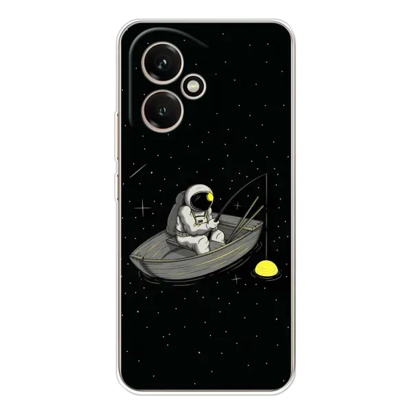 Чехол с рисунком «Космонавт на рыбалке» для Huawei Honor 400