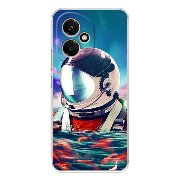 Чехол с рисунком «Космонавт в воде» для Huawei Honor 400