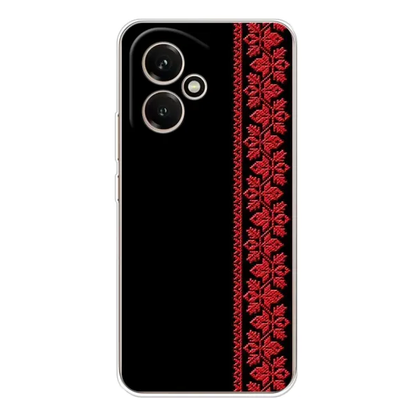 Чехол с рисунком «Красная Вышиванка» для Huawei Honor 400 Чехол с рисунком «Красная Вышиванка» для Huawei Honor 400