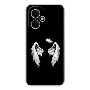 Чехол (Корона на чёрном фоне) для Huawei Honor 400 можно записать русскими буквами и цифрами как: Хуавей Онор 400. (Крылья и корона)